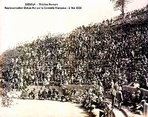 Djemila - Theatre Romain - Oedipe-Roi par la Comedie Francaise - - 2 Mai 1926 - 03 
